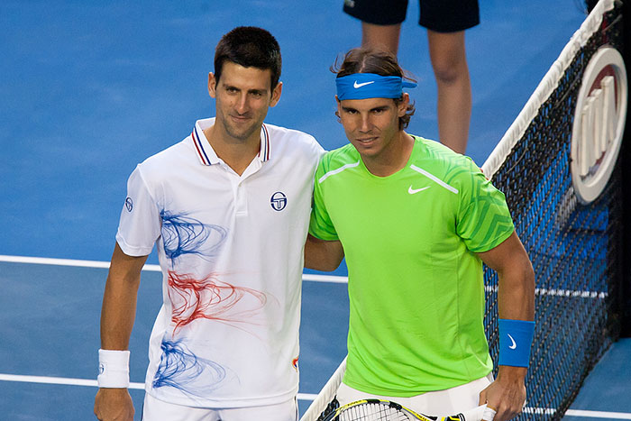 Novak Djokovic and Rafael Nadal Slug It out in Tough French Open Men’s Final