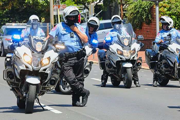 North Carolina Police Disperse Crowd Marching to Polling Station with Pepper Spray