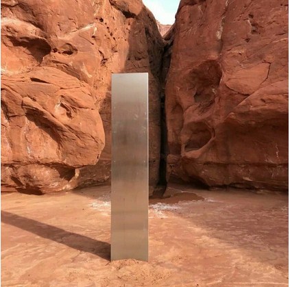 Mysterious Metal Monolith Found In Utah Desert Has Vanished Without Explanations