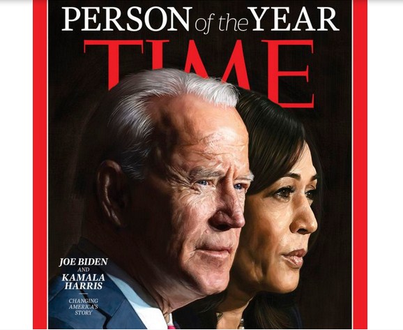 Time Magazine Names Joe Biden and Kamala Harris as Time Person of the Year